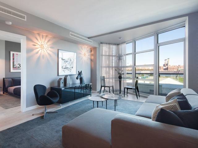 Spacious Williamsburg 2 Bedroom Apartment with 2 Baths featuring a Rooftop Deck and Fitness Center