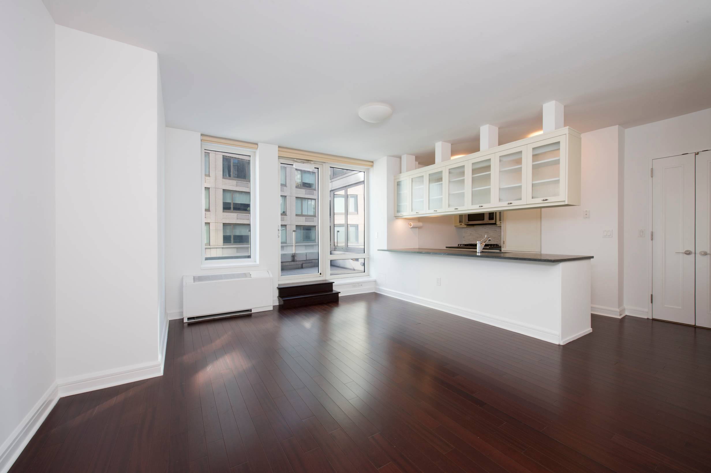 Upper West Side, Luxury Condo-Rental, The Rushmore, One Bedroom, One Bath with a Giant Balcony