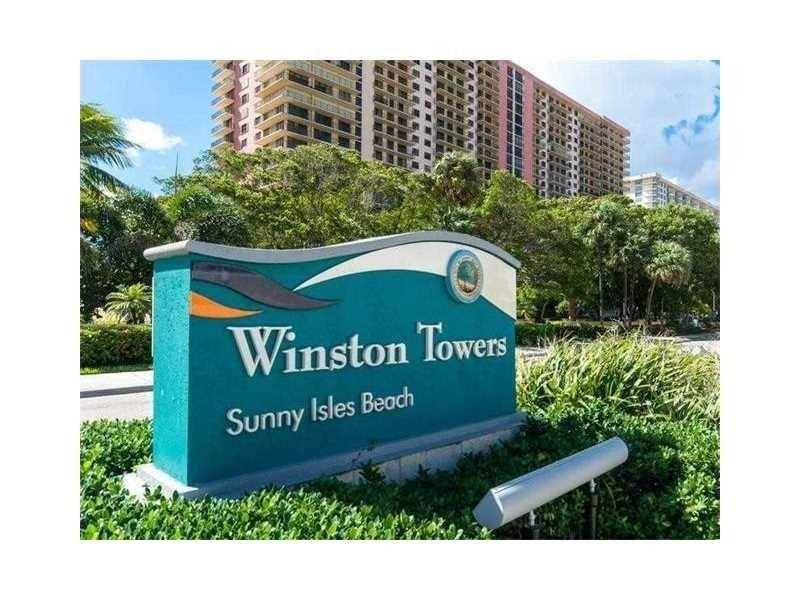 OWNER RETIRING & MOTIVATED TO SELL - WINSTON TOWERS 600 2 BR Condo Miami Beach Miami