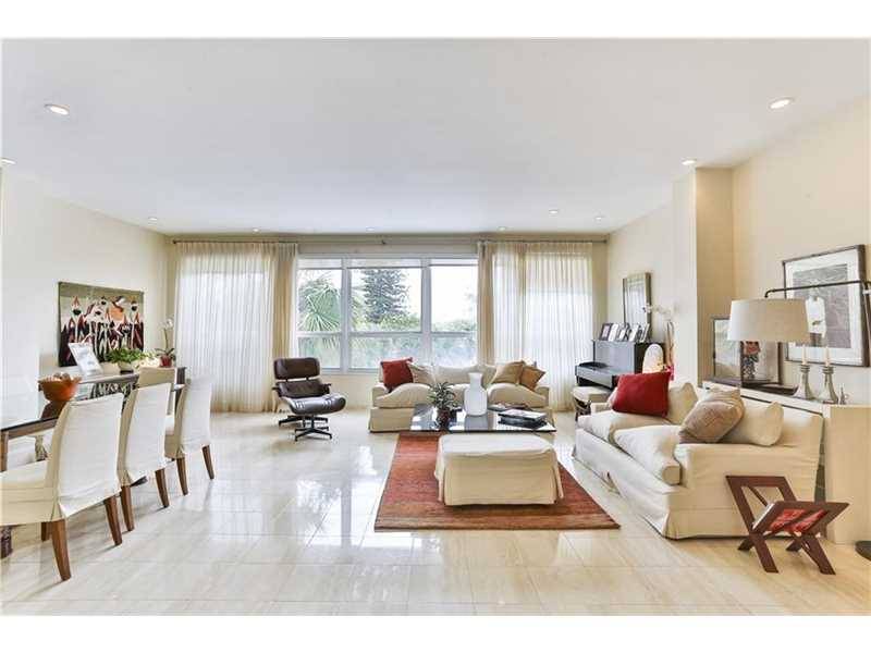 NEW PRICE -MIAMI BEACH- OCEANFRONT Building Spacious Condo features Tranquil Intracoastal Water & Marina Views w/1283 Sq