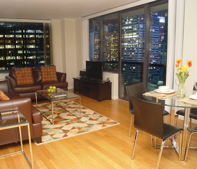 Astounding Skyline Views. One Bedroom with Balcony *NO BROKER FEE* Midtown West/ Hell's Kitchen, NYC