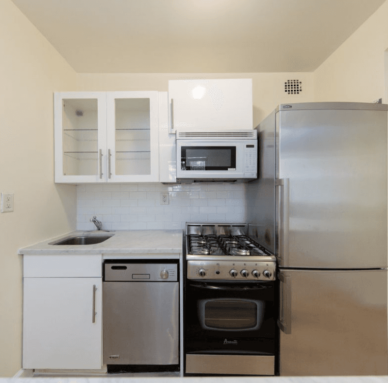 West 14th Gut Renovated Large Studio with Sleep Loft! This building features a Laundry Room.