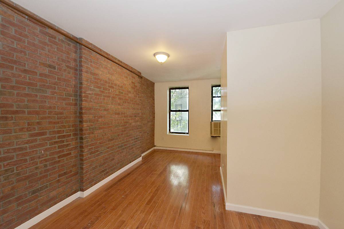 West Village: Exposed Brick CONV 1 BR For Rent with High Ceilings on Low Floor