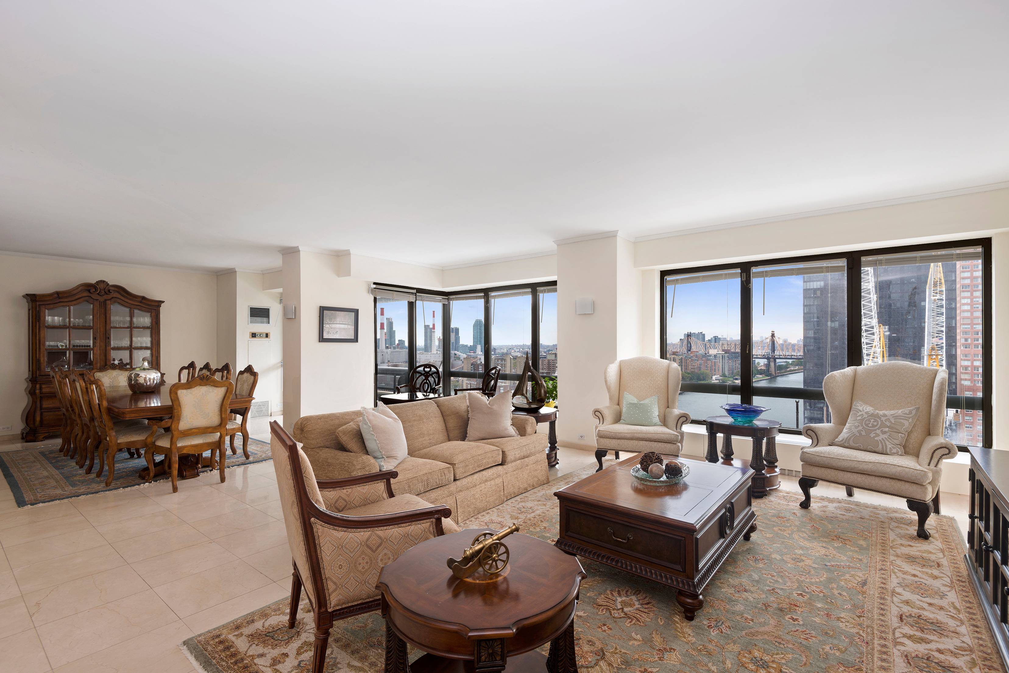 Expansive 2,924 Square Foot Four Bedroom Home in Upper East Side Luxury Condo High-Rise!