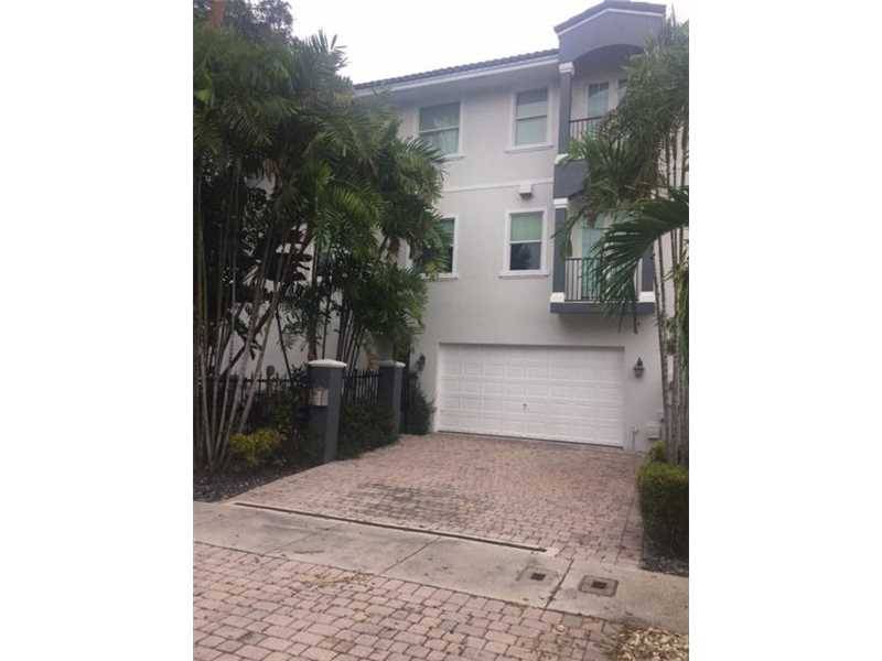 Exquisite one of a kind European waterfront townhome located just off famous Las Olas BLVD