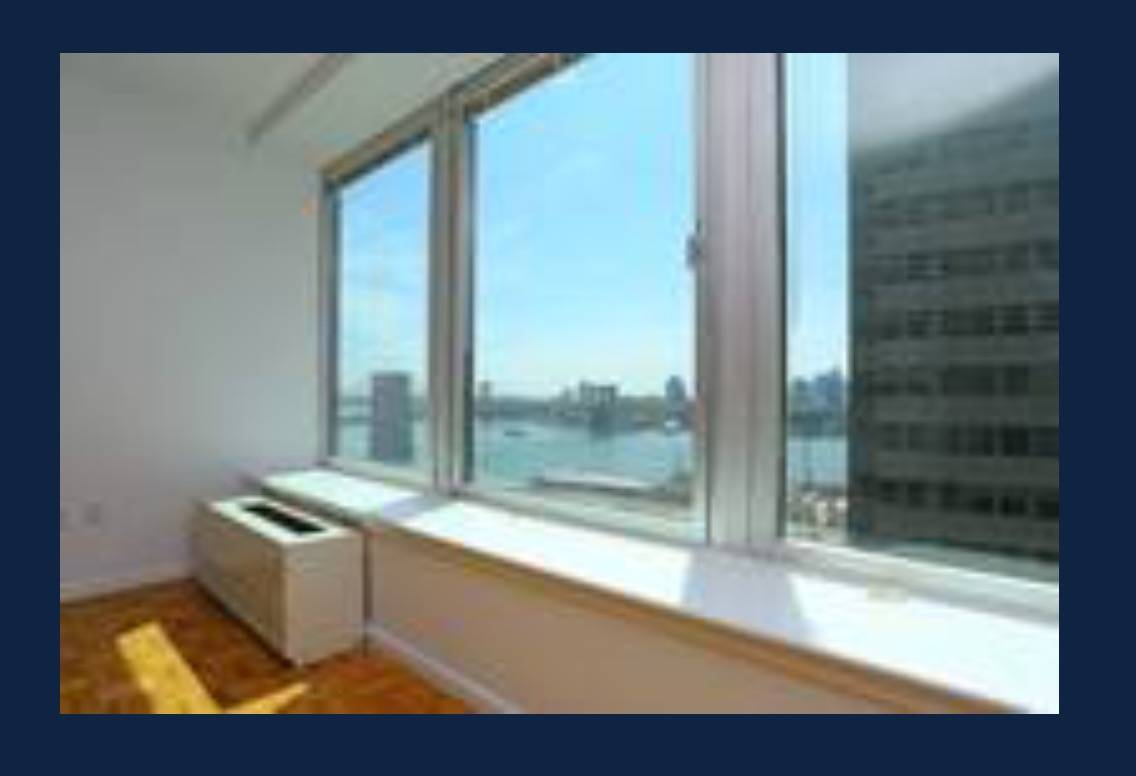 City and Water Views at this luxury NO FEE 2 bed 2 bath in FiDi