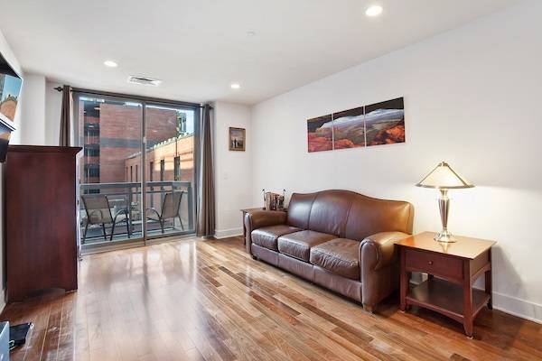 Fantastic and spacious 1 BR with balcony overlooking the upcoming Phase 2 courtyard