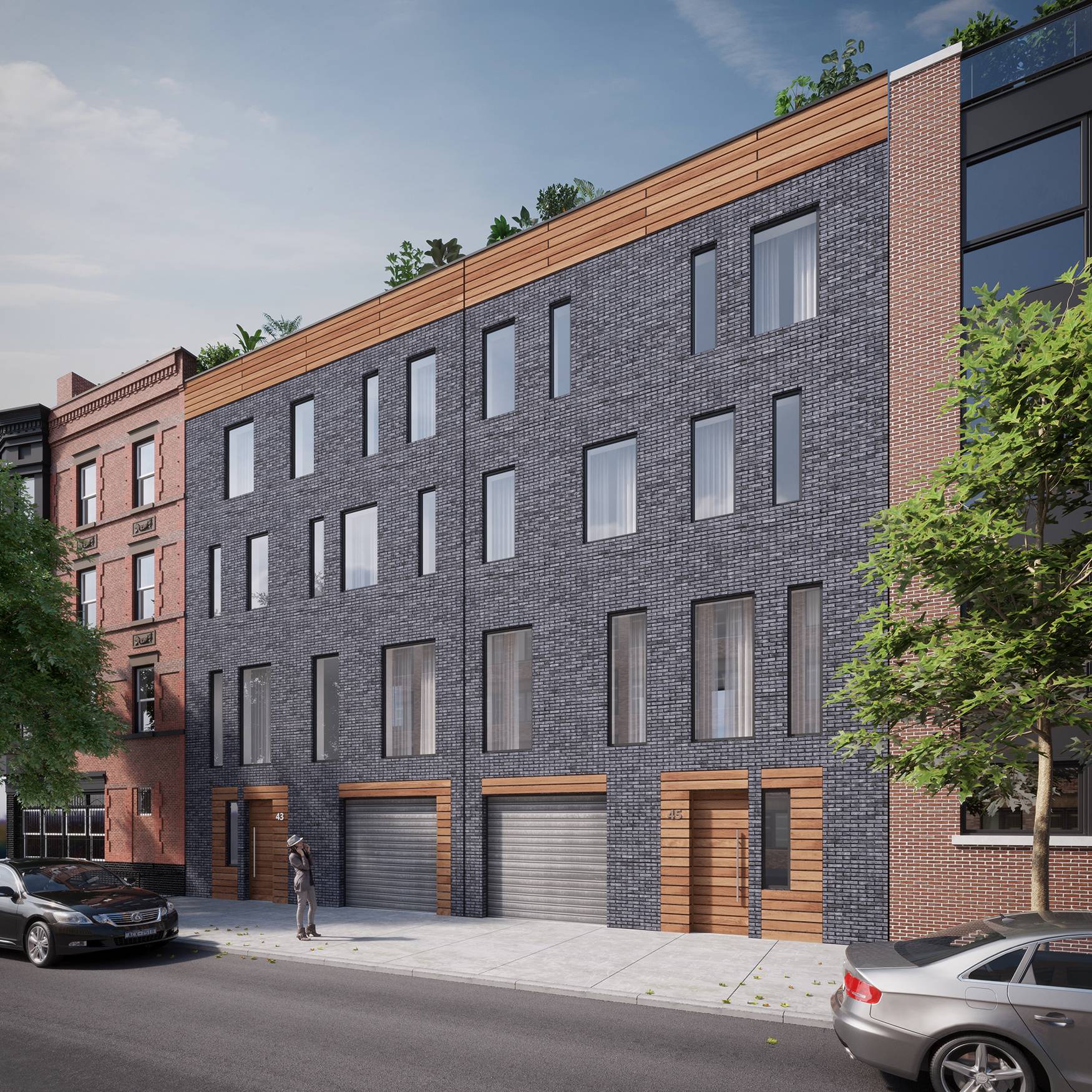 Brand New Construction Townhouse with Private Parking in Cobble Hill