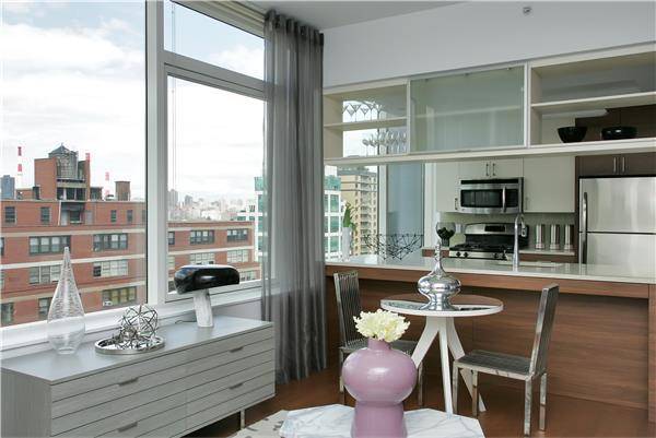 Terrific Long Island City Studio Apartment with 1 Bath featuring a Rooftop Deck and Skyline Views