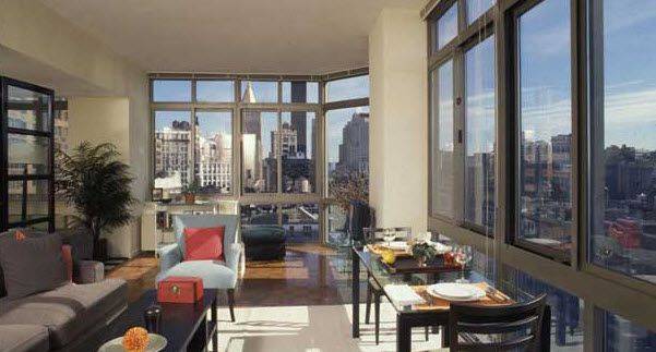 NO FEE - Chelsea Luxury Studio for Rent - Floor to Ceiling Windows