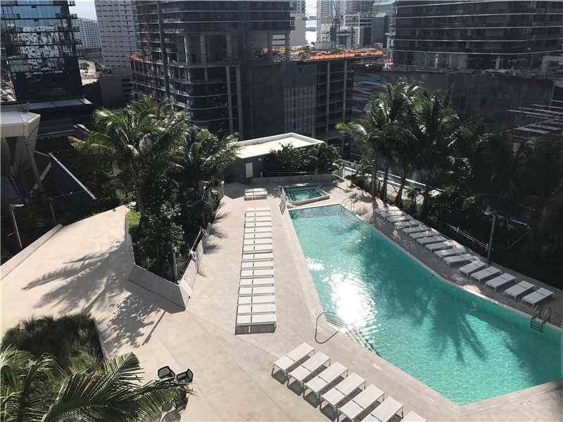 Great pool and river view - Rise Condo 2 BR Condo Brickell Miami