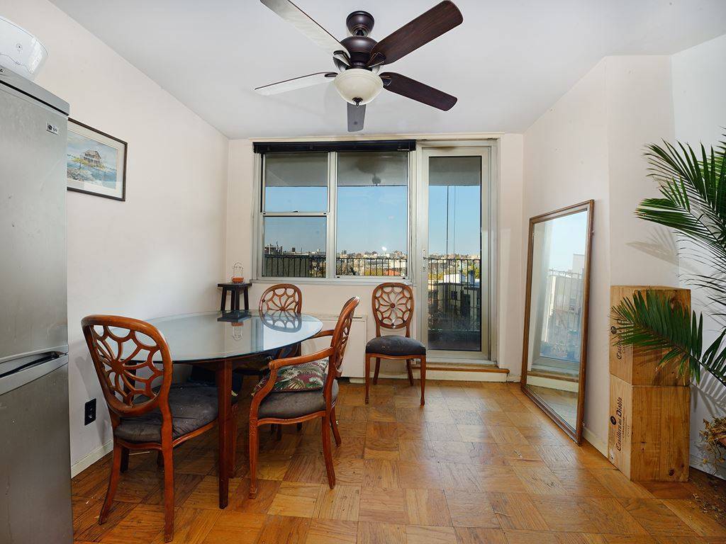 Large best priced corner 1 bedroom/1 bath with Hudson River views at Riviera Towers