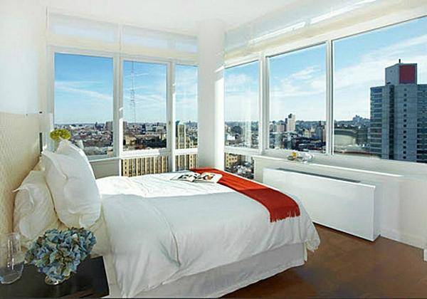 NO FEE - LUXURY 1BR with AWESOME VIEWS, W/D, OPEN LAYOUT, 24hr DOORMAN, HIGH CEILINGS, FITNESS CENTER, CLOSE TO TRAINS
