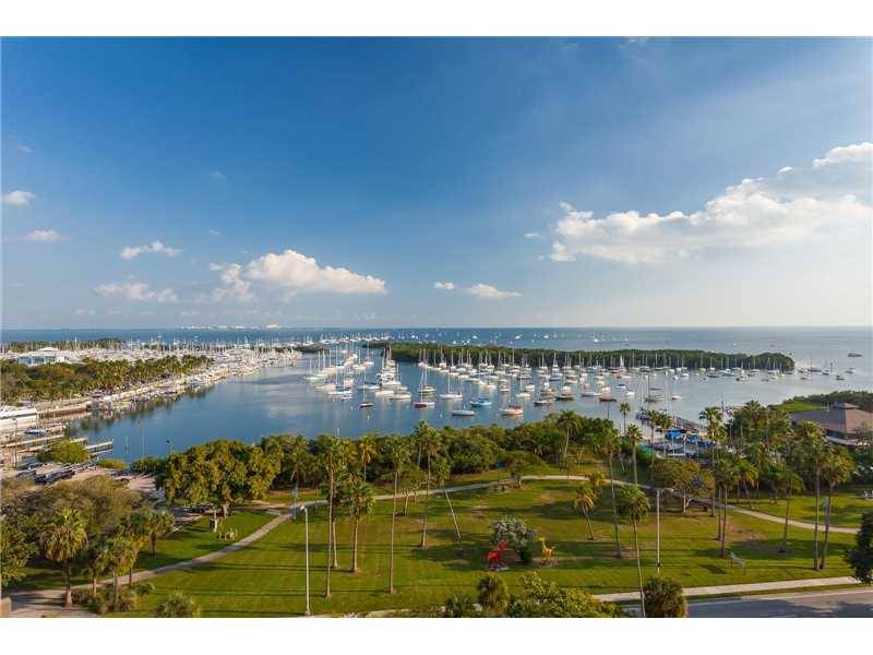Fabulous Yacht Harbor condominium with outstanding views of Biscayne Bay