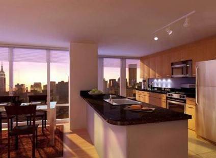 Opulent Long Island City 3 Bedroom Apartment with 2 Baths featuring a Rooftop Deck and Pool