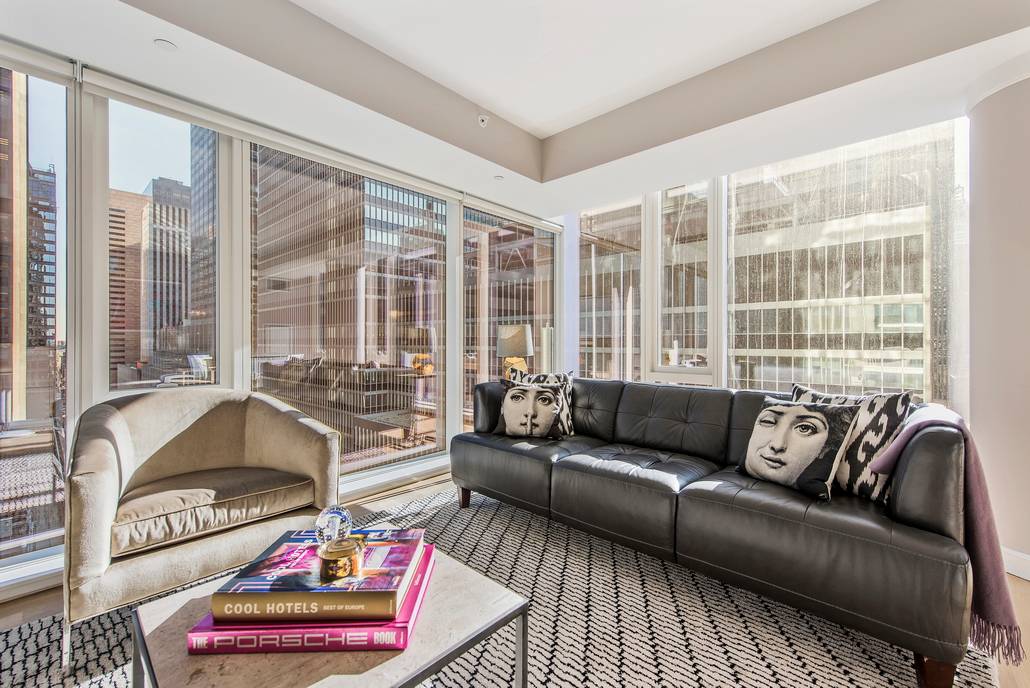 135 WEST 52ND STREET / LEGENDARY STARCHITECTS CETRA/RUDDY designed CONDOMINIUM ULTRA LUXE FURNISHED THREE BEDROOM