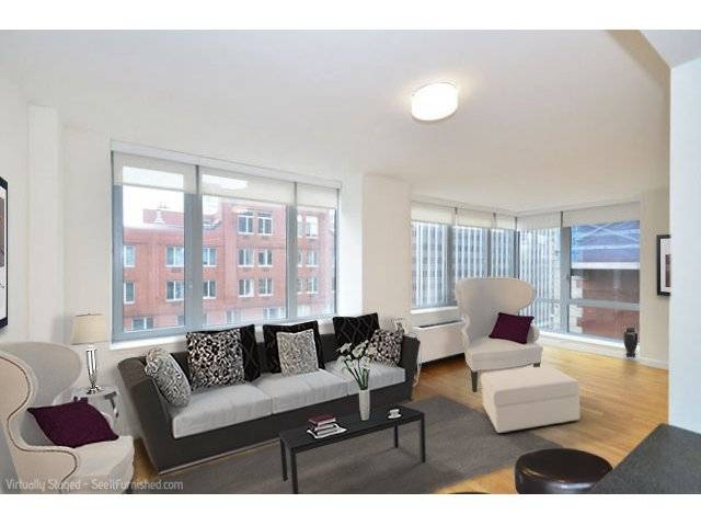 No Broker Fee + 1 Month Free Rent!!!  Limited Time Only!!!   Attractive Tribeca 2 Bedroom Apartment with 2 Baths featuring an Outdoor Jacuzzi and Sun Deck