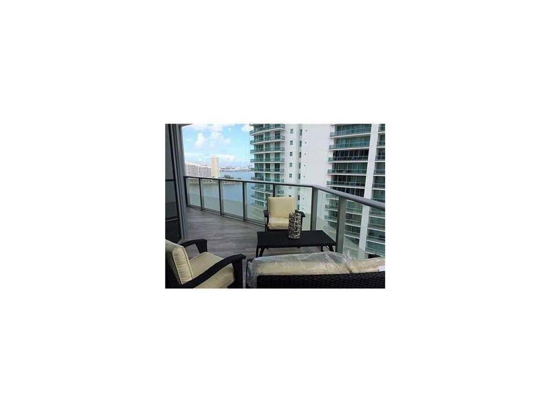 Fabulous turn key 28/28 corner unit in best line of building facing East in the new award winning building in Brickell