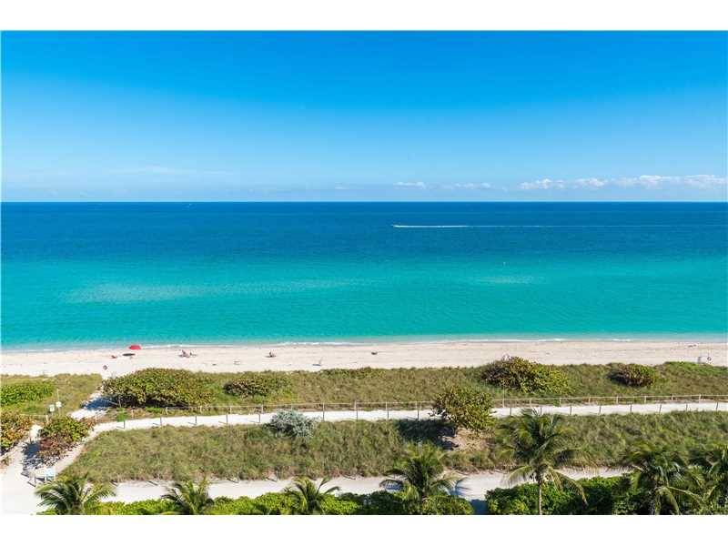 EXCELLENT DIRECT OCEAN VIEW IN SURFSIDE - CHAMPLAIN TOWERS N 3 BR Condo Bal Harbour Miami