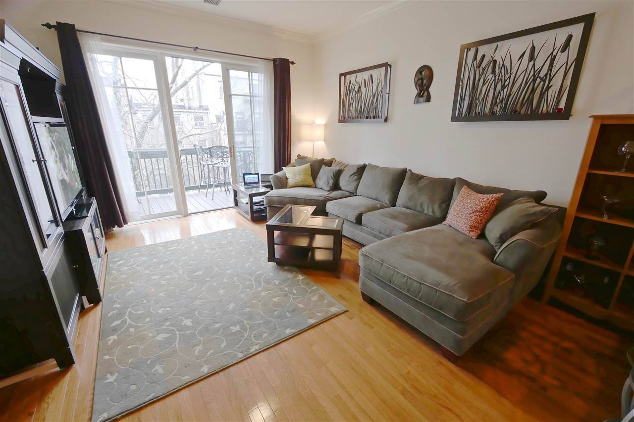 Lovely Paulus Hook one bedroom home with private terrace and parking included