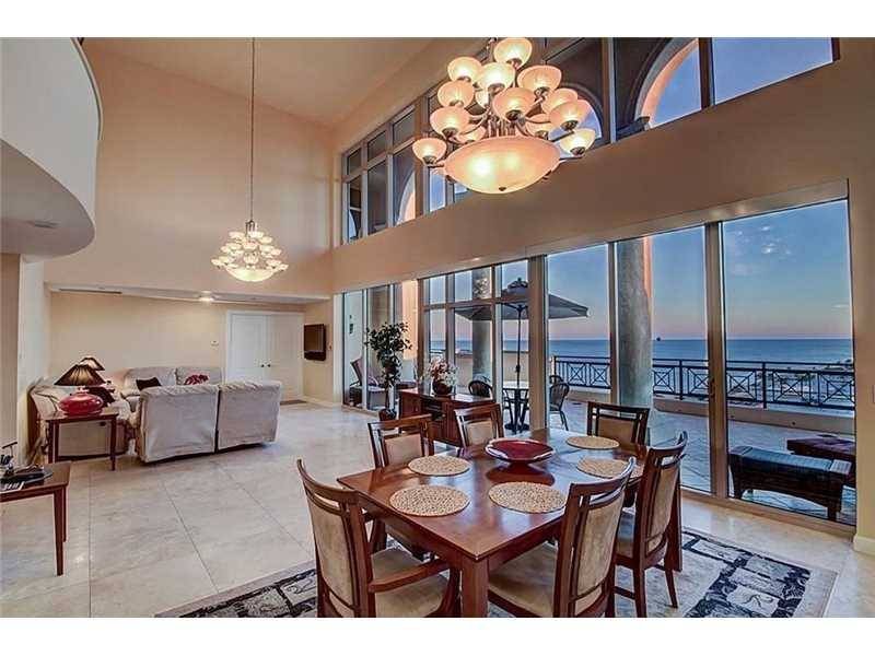 2 story Penthouse w/18 ft ceilings - Villas of Positano 4 BR Condo Hollywood Miami