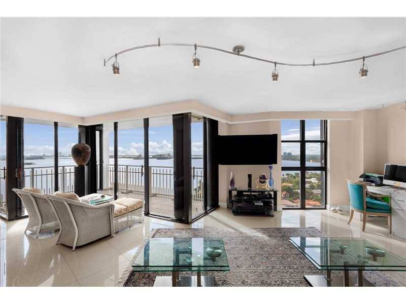Located in the beautiful Quayside gated community - THE TOWERS OF QUAYSIDE 2 BR Condo Miami