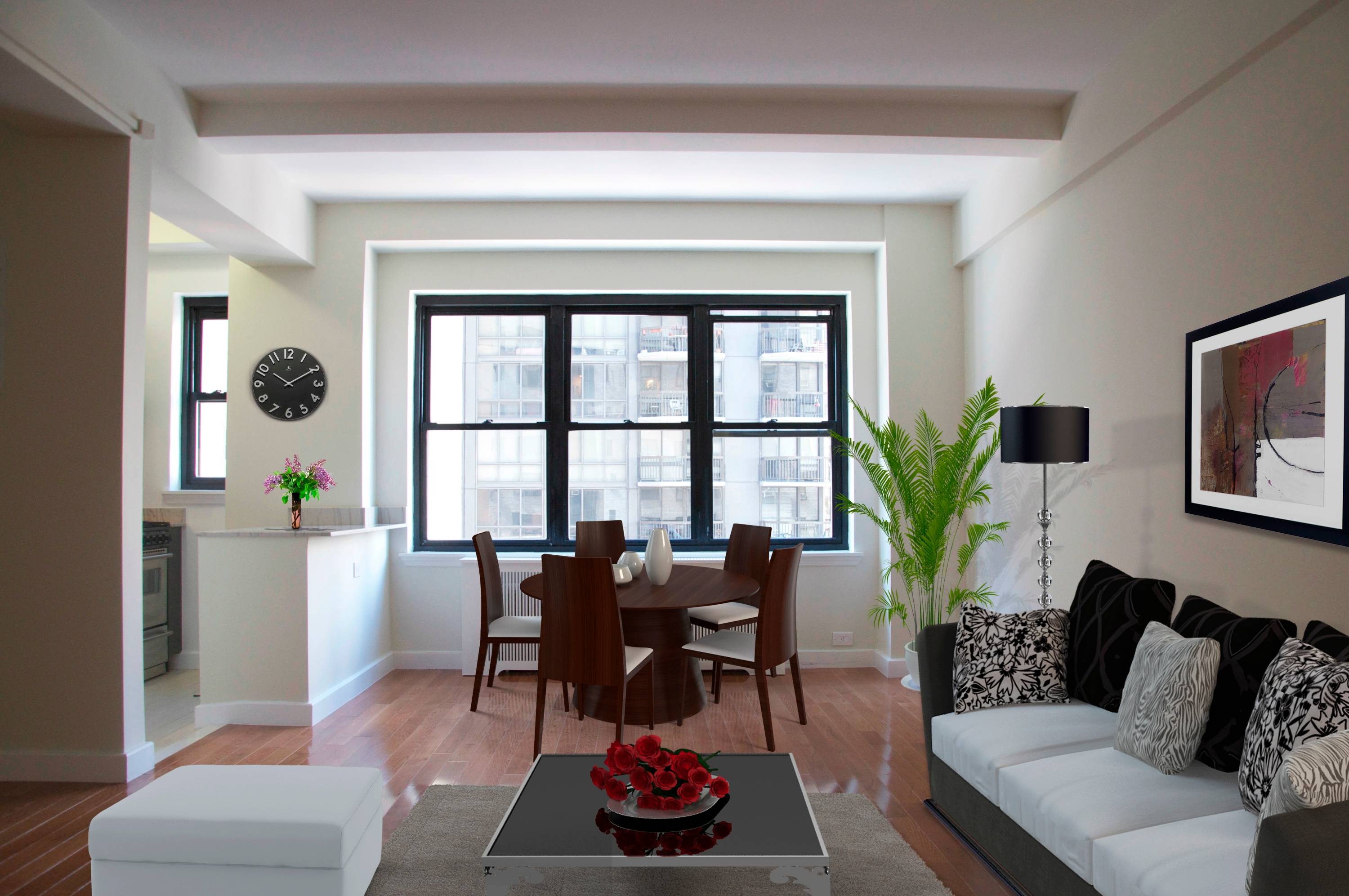 Large Midtown Manhattan Studio for rent with Condo Finishes