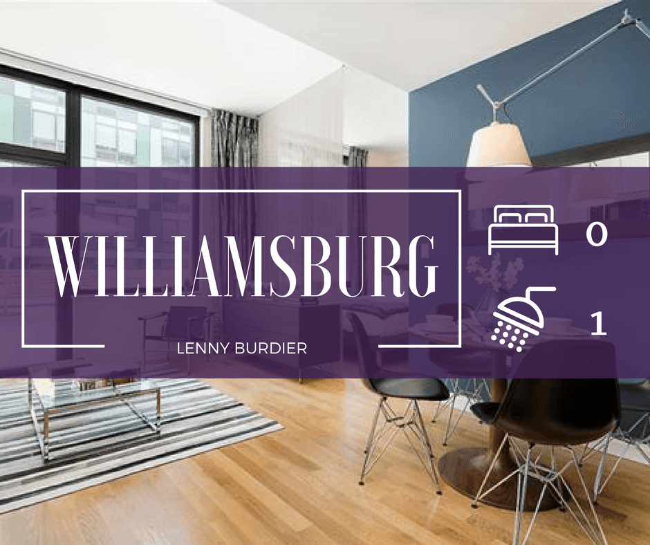 Studio with a Private Terrace in Williamsburg? A Must See!!