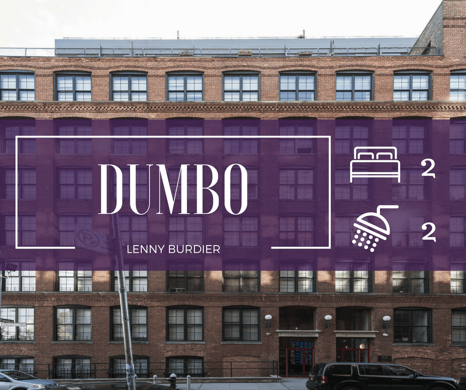 Thinking About Calling DUMBO Your New Home? Check Out This 2 Bedroom / 2 Bath on Washington Street
