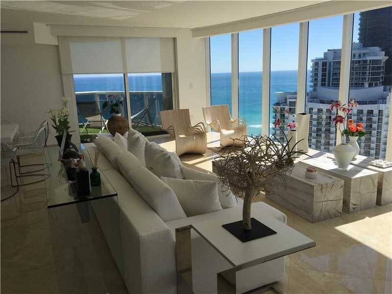 Gorgeous Lower Pent House - Ocean III 3 BR Condo Golden Beach Miami
