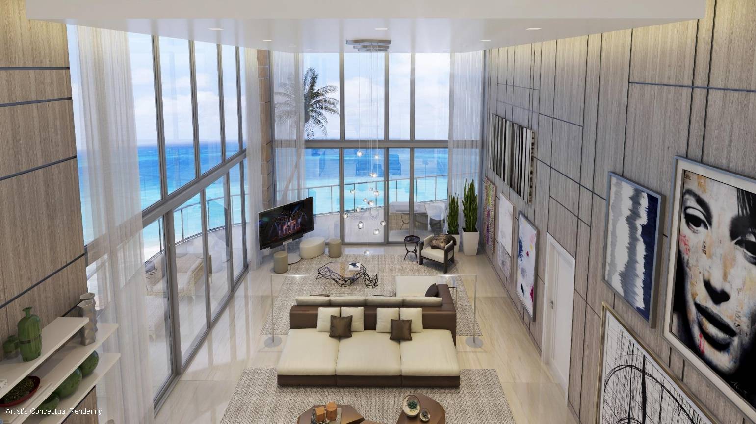 Expansive Duplex Penthouse Residence in South Florida's Finest Ocean Front Tower