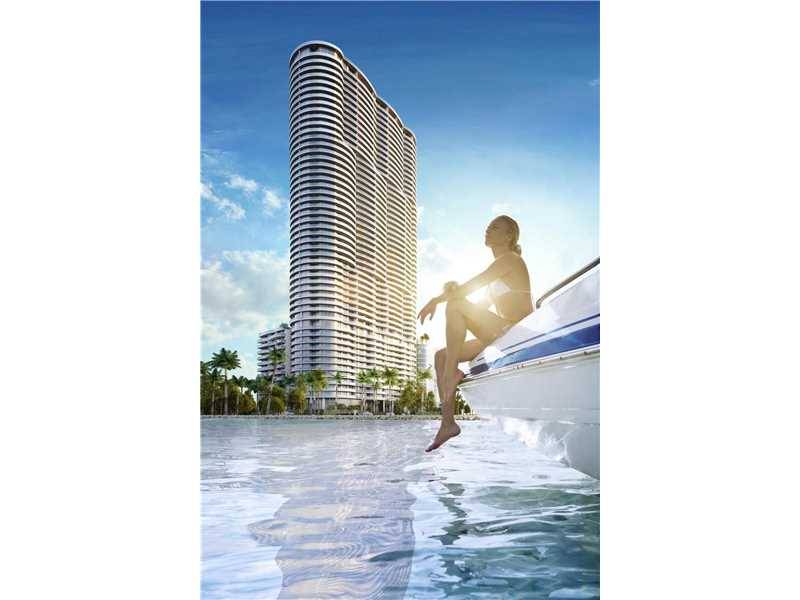 Full water exposure of infinite Miami Beach views - ARIA ON THE BAY 3 BR Condo Brickell Miami