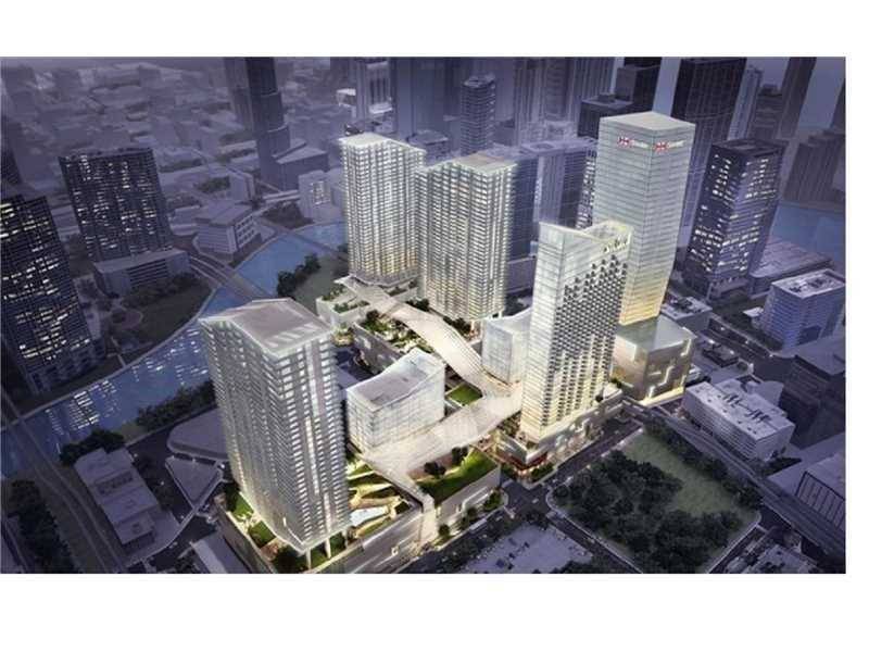 Spectacular Brand new corner unit with 180 degree views of the Miami river and the city from oversized
