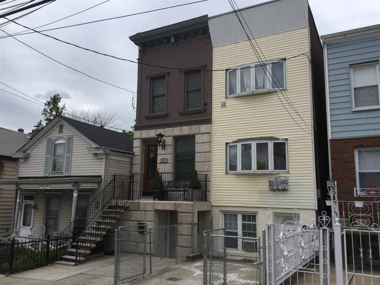 Single family home in Jersey City Heights with parking