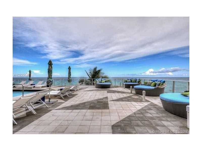 OFFERED FULLY FURNISHED - Apogee Beach 4 BR Condo Hollywood Miami