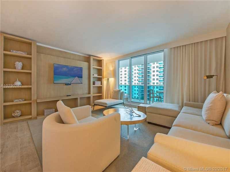 Unique ocean views from this 3 Bed/3 Bath + den unit at the 1 Hotel & Homes