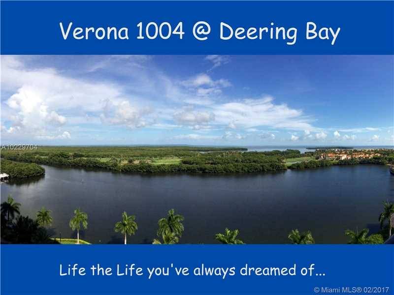 Recently renovated & fabulous 10th floor Verona condo with absolutely breathtaking views highlighting the DB Lagoon