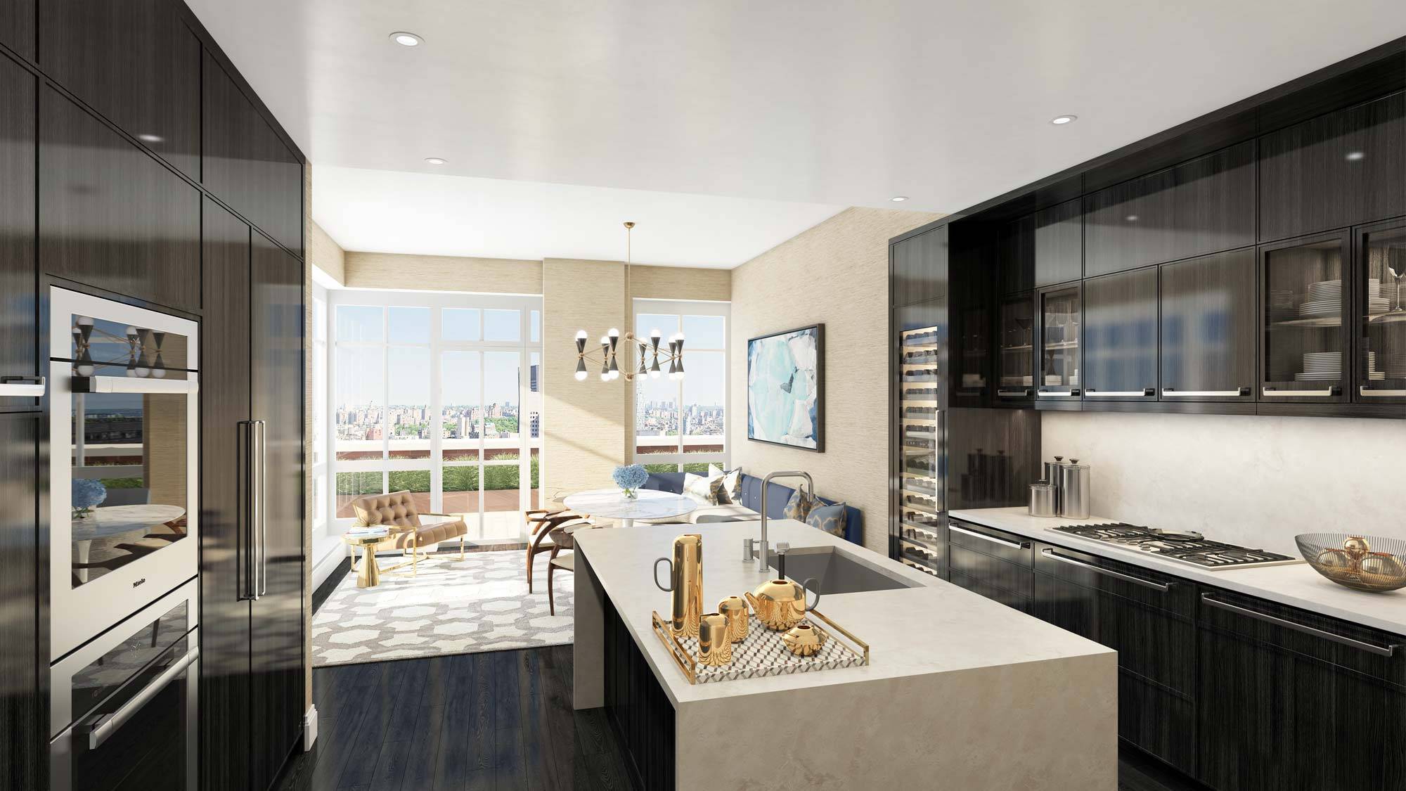 Breathtaking New Developement UES! Eligible for 20-year 421A Tax Abatement. 2BEDS 3BATHS