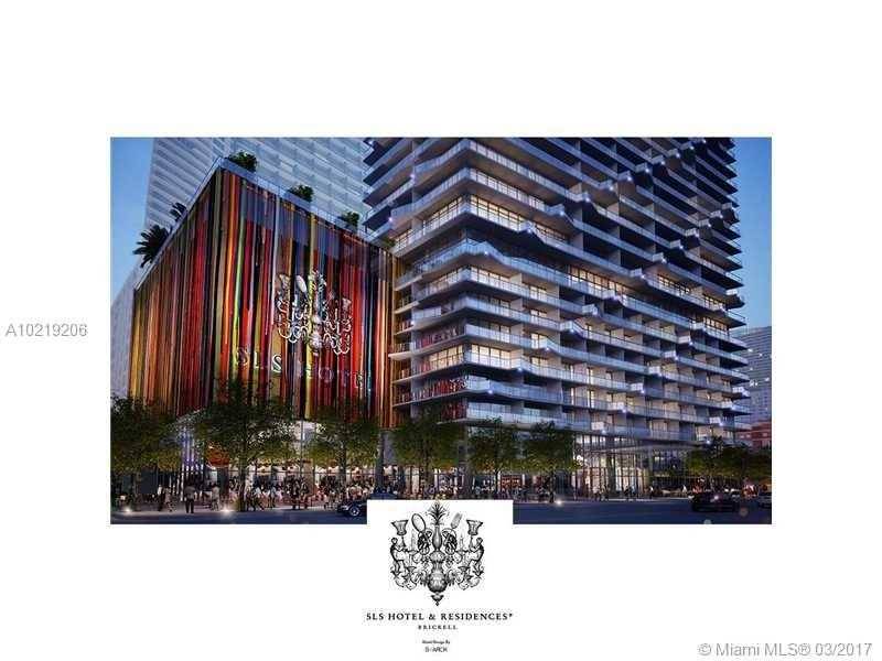 Beautiful Brand New 2/2 with a Den in SLS Brickell