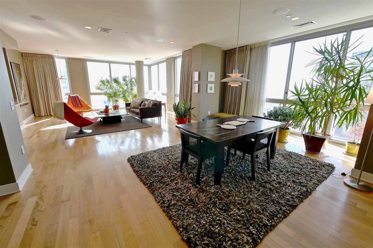Enter this magnificent home and you'll be inside one of the most unique and superb luxury condos in all of Jersey City