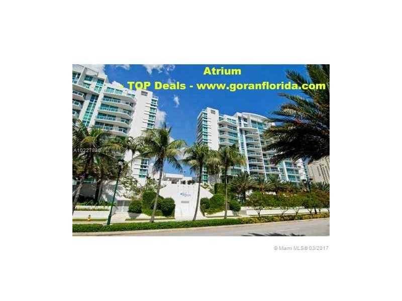 SPECTACULAR UNIT - THE ATRIUM AT AVENTURA CO 3 BR Condo Aventura Miami