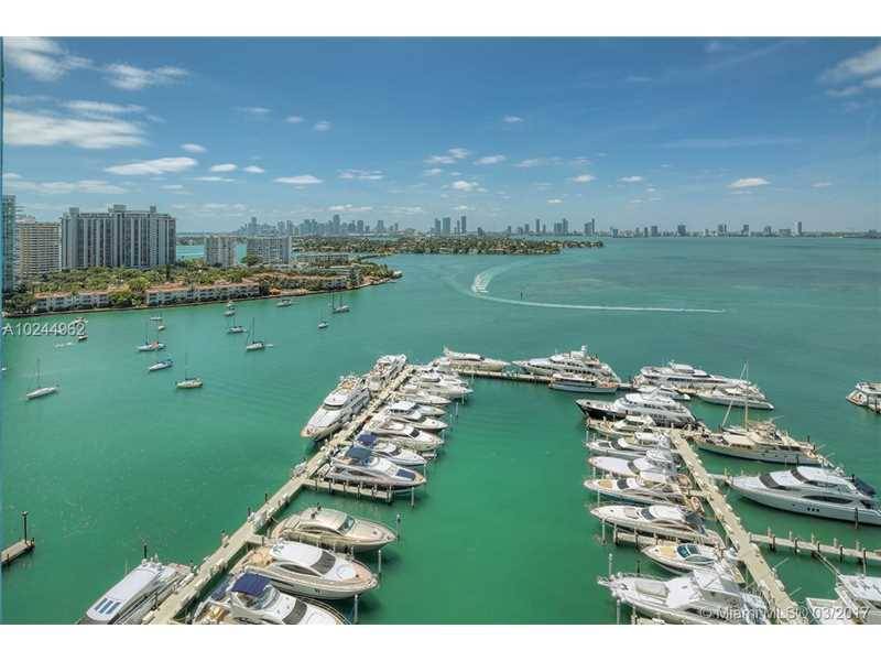 2 BD / 2 BA direct bay facing residence at Sunset Harbour South