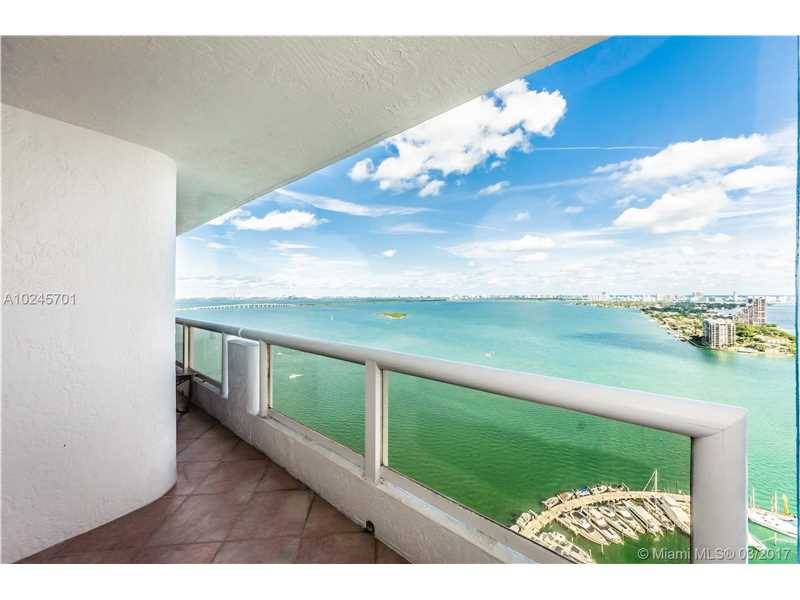 UNOBSTRUCTED VIEW OF BISCAYNE BAY - THE GRAND 2 BR Condo Aventura Miami