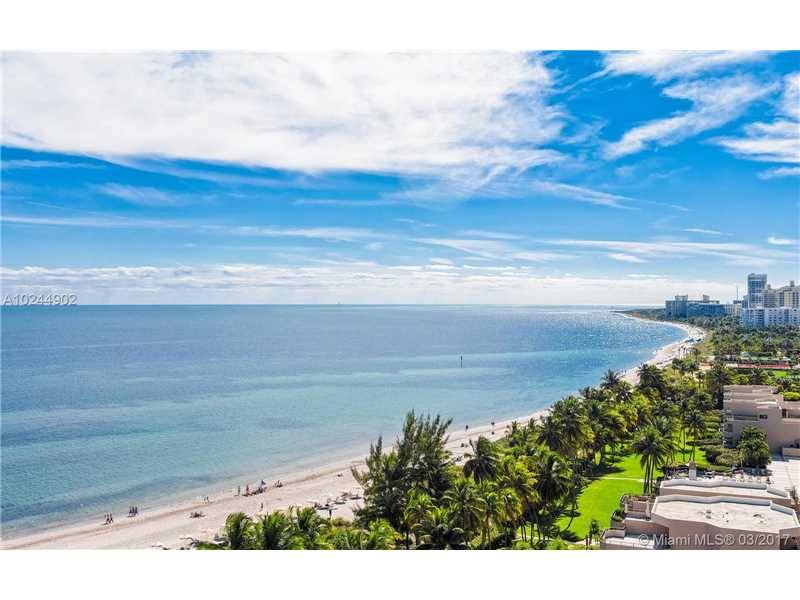 Direct beach access - KEY COLONY #4 3 BR Condo Key Biscayne Miami