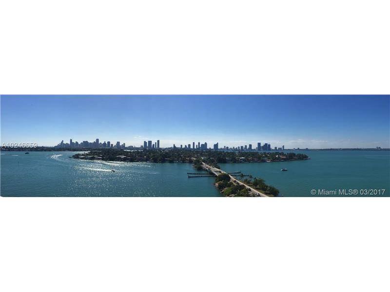 BISCAYNE BAY AND DOWNTOWN MIAMI VIEWS FROM THIS WEST FACING UNIT THAT WENT UNDER COMPLETE RENOVATION INCLUDING: NEW FLOOR PLAN
