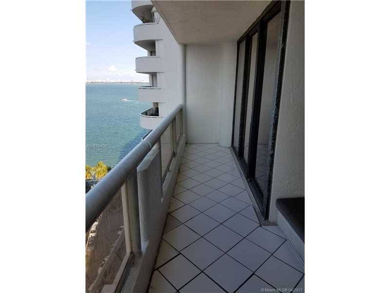 Spectacular View of Biscayne Bay from the Spacious Balcony