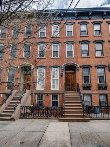 Enjoy Brownstone living in this beautiful duplex apartment with ornate plaster-work on the parlor level