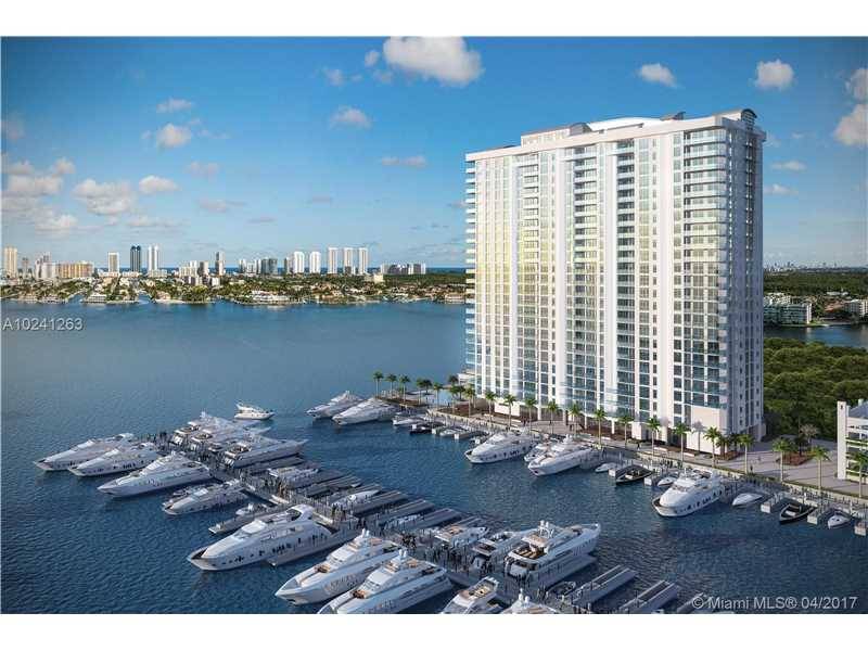 14th floor Stunning Water View - Marina Palms Res. South 2 BR Condo Miami