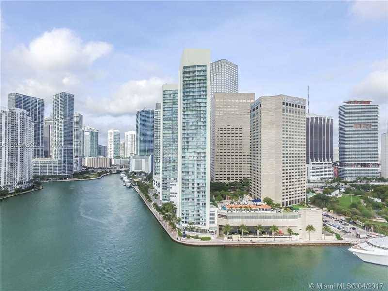 Gorgeous renovated two bedroom unit in centrally located One Miami building