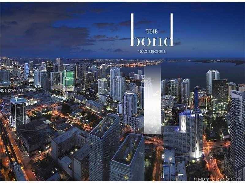 Amazing brand new corner unit in THE BOND - THE BOND 2 BR Condo Brickell Miami